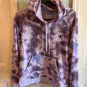 Purple Camo Champion Hoodie